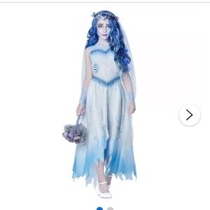 Corpse Bride costume girls medium (8-10)